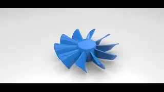 Tutorial Autocad  3D rotor blades
