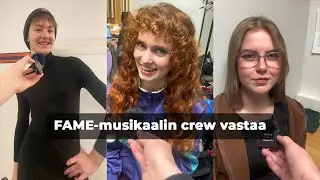 Haastattelussa FAME-musikaalin esiintyjiä