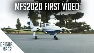 First MFS2020 video + Full Flight! | HD | 2020 | Drishal MAC2