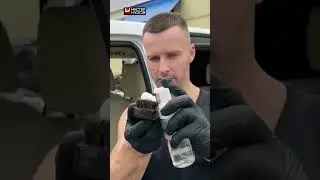 Cleaning leather car seats yourself. 