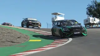 rFactor 2 Laguna Seca Ford Focus BTCC 2021 1:27:160