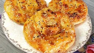 НЕРЕАЛЬНО ВКУСНЫЙ ПИРОГ УЛИТКА, СЛОЕНЫЙ И ХРУСТЯЩИЙ.