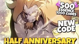 HALF ANNIVERSARY TEASED IM SO HYPED FINALLY & FREE ESSENCE & TICKET CODES - Solo Leveling Arise