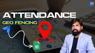 Attendance App with Geo Fencing and Attendance Summary Dashbaord | Leave Records | Email Automation