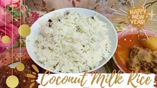 தேங்காய் பால் சாதம் ஒரு முறை இப்படி செய்து பாருங்கள்|New Year 2023|Coconut Milk Rice|புத்தாண்டு 2023