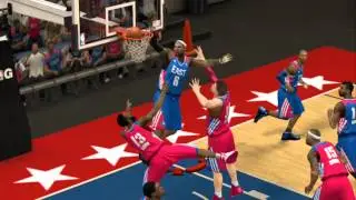 [NBA 2k14] LeBron finishes with a new dunk