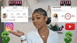 BECOME A FULL TIME INFLUENCER, GROW YOUR INSTAGRAM & GET PAID FAST
