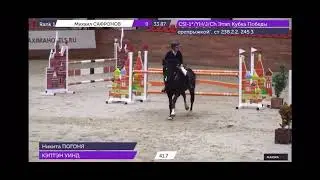 Никита на Кэптэн Уинд ! Впервые в России и попробовал 120 см, Кубок Победы! Третье место!