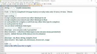 Data Structure in Python || List || Tuple - Day 9 Data Science Course