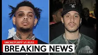 FULL FIGHT | Russ & His GANG Beat Up RAPPER Smokepurpp in StreetBeef