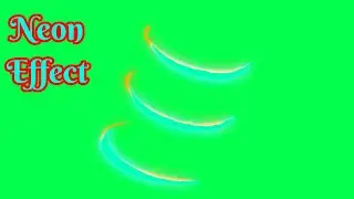 Neon Green Screen effect || Hd Green screen Neon Effect for Editing