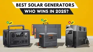 Best Solar Generators 2025 [watch before you buy]
