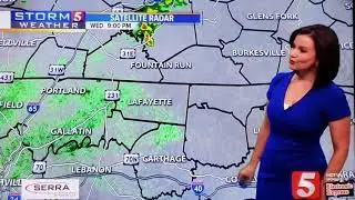 Nashville Weather lady says fart