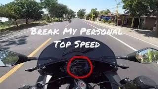 My Personal Top Speed Break 176 Km/H at Madiun | CBR250RR