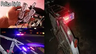 Amazing Bike And Cycle Police Light Unboxing And Test