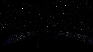 Deep Smoothed Brown Noise Dark Screen for Sleep, Studying - Living Room Spaceship