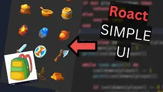 using Roact to create a simple inventory system
