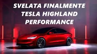 Svelata TESLA MODEL 3 PERFORMANCE 2024 HIGHLAND #teslaperformance #model3performance2024