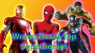 Wrong heads superheroes top | Bringing together our favorite superheroes! NEW.