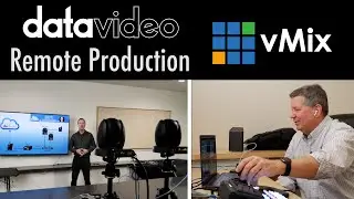 Datavideo Live Remote Production Using vMix