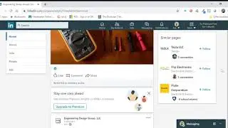 LinkedIn: Sharing Business Page Content