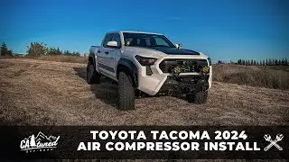 CAtuned Off-Road | 2024 Toyota Tacoma Air Compressor Kit Install