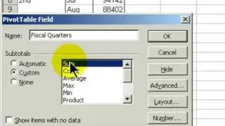 Change to a Fiscal Year Grouping in Excel Pivot Table