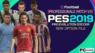 PES 2019 | PROFESSIONALS PATCH V3 2021 | OPTIONS FILE