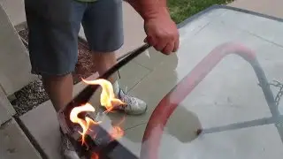 DIY Cutting A Windshield - This is the second attempt at cutting a windshield