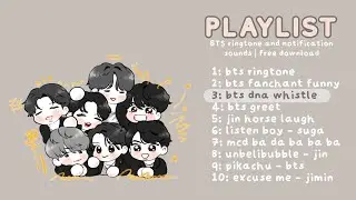 BTS Ringtones and Notification Sounds | Free Download (with links)