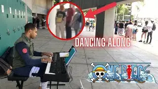 I played Binks' Sake in the LA Anime Expo line