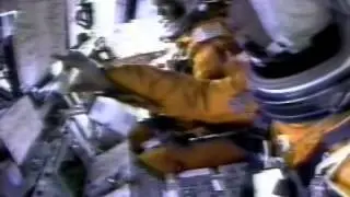Pilot cam Cockpit Video - Space Shuttle Launch STS 78