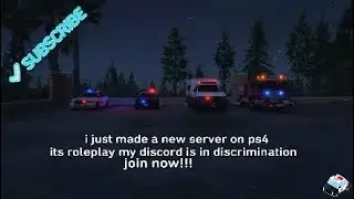 New discord server ps4 gta5 roleplay