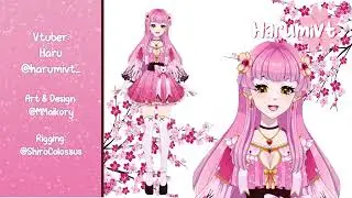 Vtuber: HarumiVT Live2D Model Showcase!