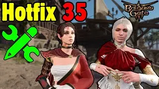 Baldur's Gate 3 SURPRISE HOTFIX 35 - Everything You Need to Know