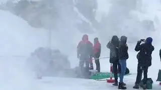 Горные курорты Швейцарии в снежном плену