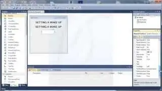 Visual Basic 2010 Tutorial Basic - 16 - MaskedTextBox and Timer in Message Alarm - Part 1