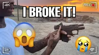 I BROKE MY P80 AT THE RANGE !?!? (UNBOXING!!!)