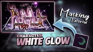 How to make character glow in pubg lobby edit | alight motion tutorial | bro energy boy