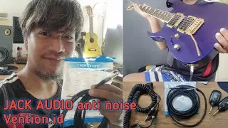 Jack gitar anti noise jack vention