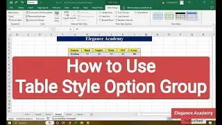 How to Create Table | Excel Table | 