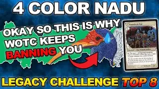 Nadu Might Be My New Front-Runner for Eternal Weekend Legacy! | MTGO Legacy Challenge | Maxtortion
