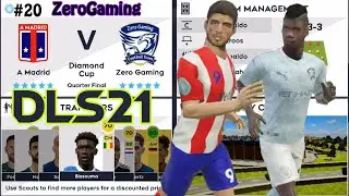Dream League Soccer 2021⚽ Android Gameplay Walkthrough | Diamond Cup #20