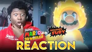 Super Mario 3D World + Bowser's Fury Trailer REACTION and DISUCSSION!
