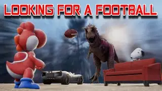 LOOKING FOR A FOOTBALL