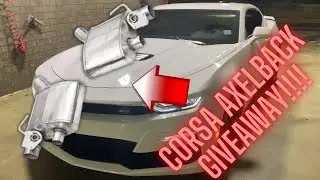 Camaro Corsa Extreme Axle-back 2016-2021 GIVEAWAY!!!