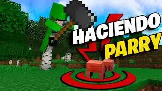 Como hacer parry en Minecraft (el mazo)