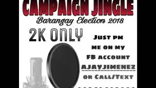 Ricardo Emata Campaign Jingle 2018