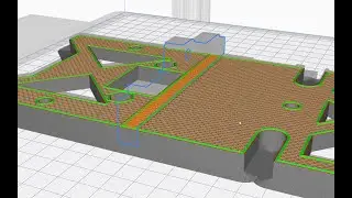 Cura 4.8.0 - Diffrerent remplissage dans même impression - avec sous ensemble du STL