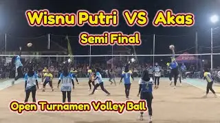 Akas Sumberejo Vs Wisnu Putri Tambahsari #turnamen #bolavoli #voli #tulungagung